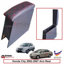 Honda City SEL (4th Gen) 2002-2008 4' Plywood PVC Armrest Center Console Box (Sponge+Diamond)